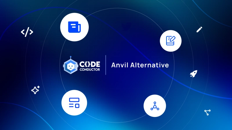 Best Anvil Alternative for Python Web App Builders (2026) - CodeConductor