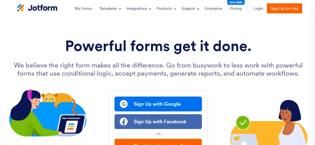 Jotform - online form builder