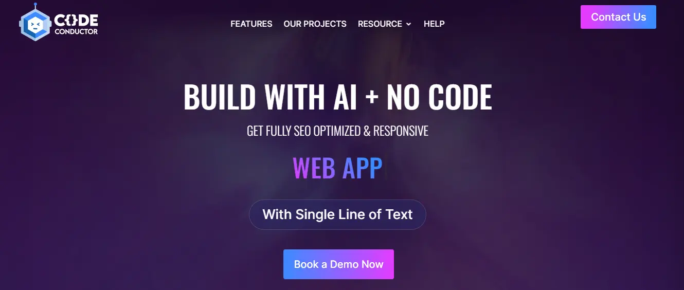 code conductor - best no-code platforms for websites & apps