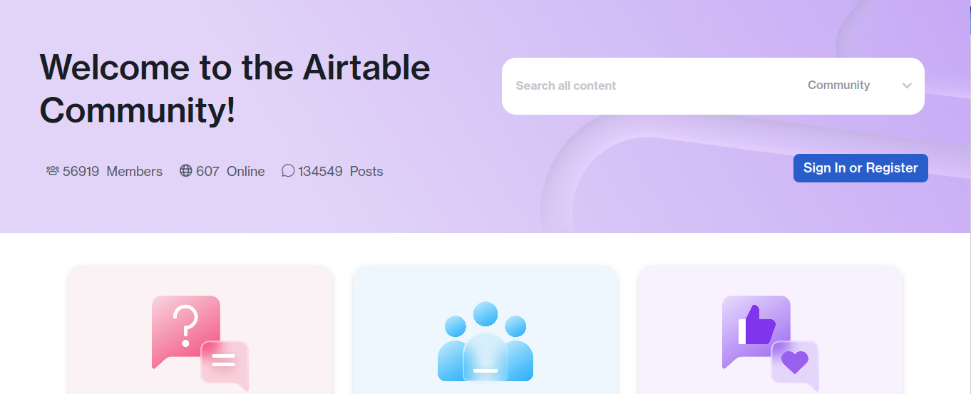 airtable community - nocode community