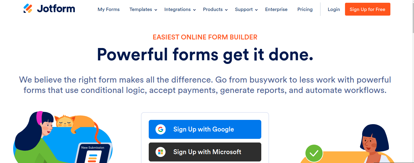 Jotform - No-Code Online Form Builder