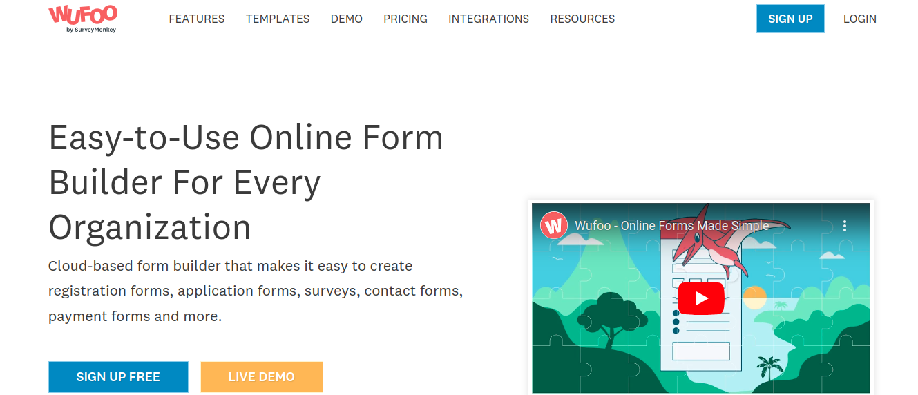 Wufoo - No-Code Online Form Builder