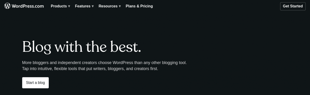 Wordpress - No-Code Blogging Platform