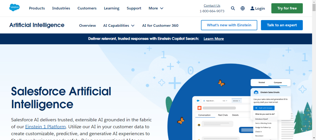Salesforce Einstein - AI Cloud Platform