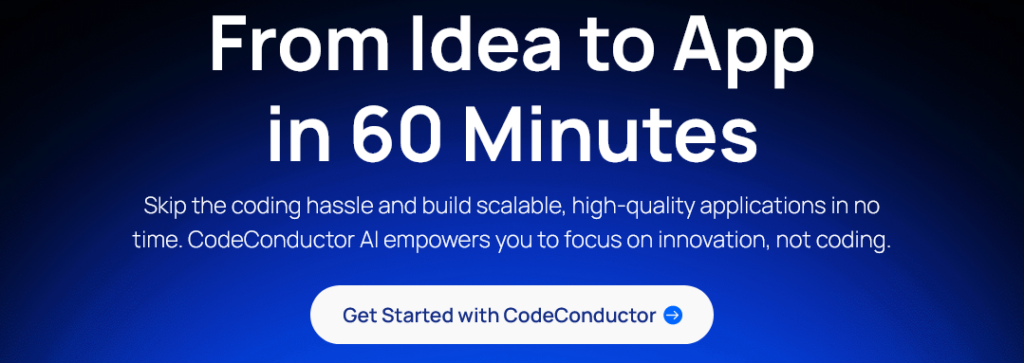  No-Code AI Software Development Platform - Code Conductor