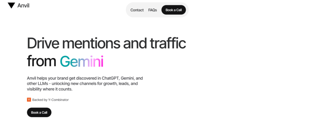 Anvil – Visibility Platform for LLMs