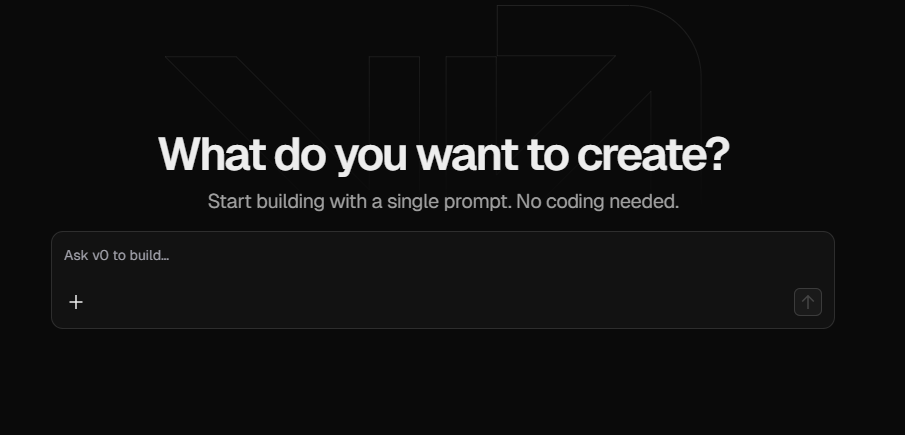 v0 - Vibe Coding Tool