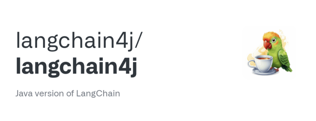 langchain4j - Java Version of LangChain